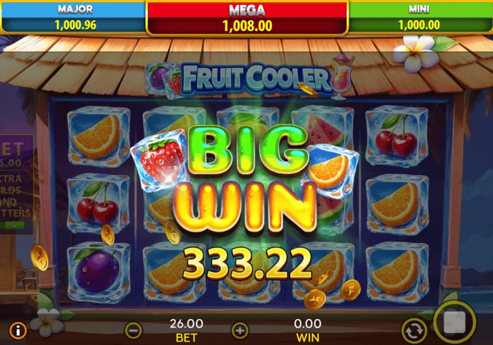 Thắng lớn trong Fruit Cooler
